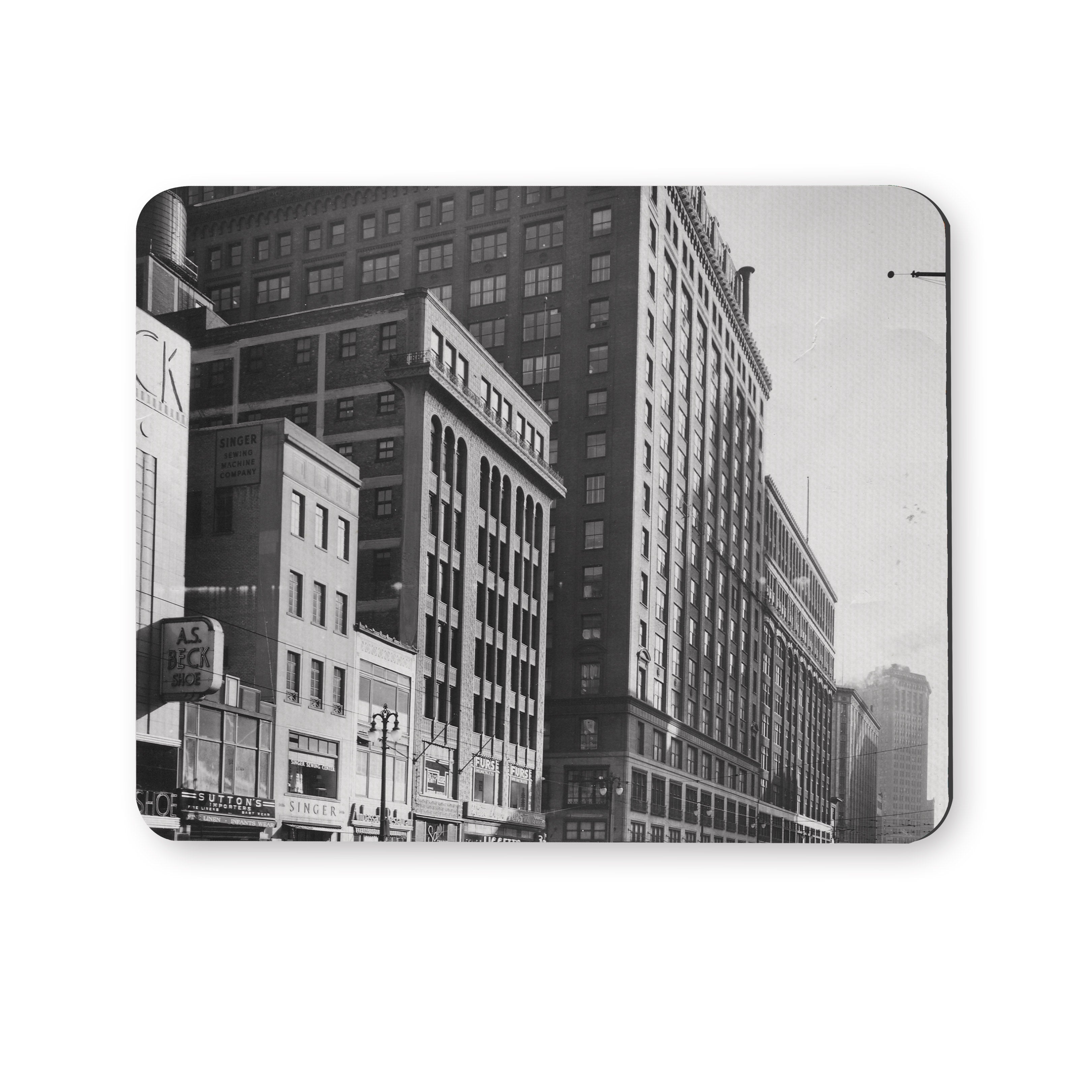 MOUSE PAD - JL HUDSON'S DEPARTMENT STORE 1965 – Detroit News Photography