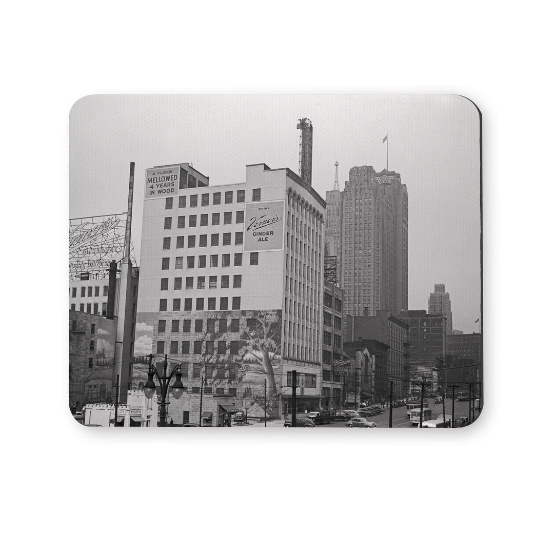 MOUSE PAD -DETROIT VERNORS FACTORY 1940