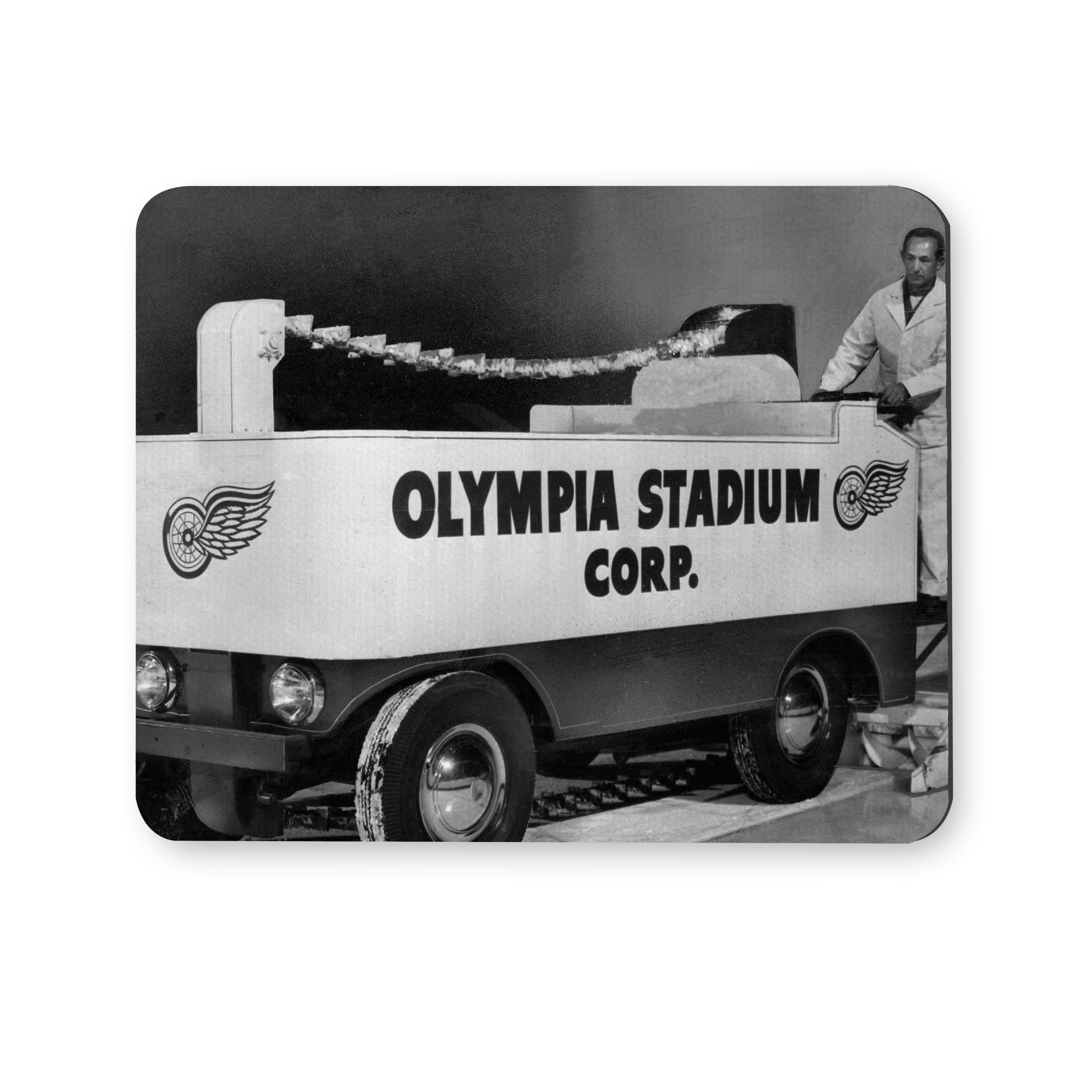 MOUSE PAD - OLYMPIA STADIUM ZAMBONI – Detroit News Photography