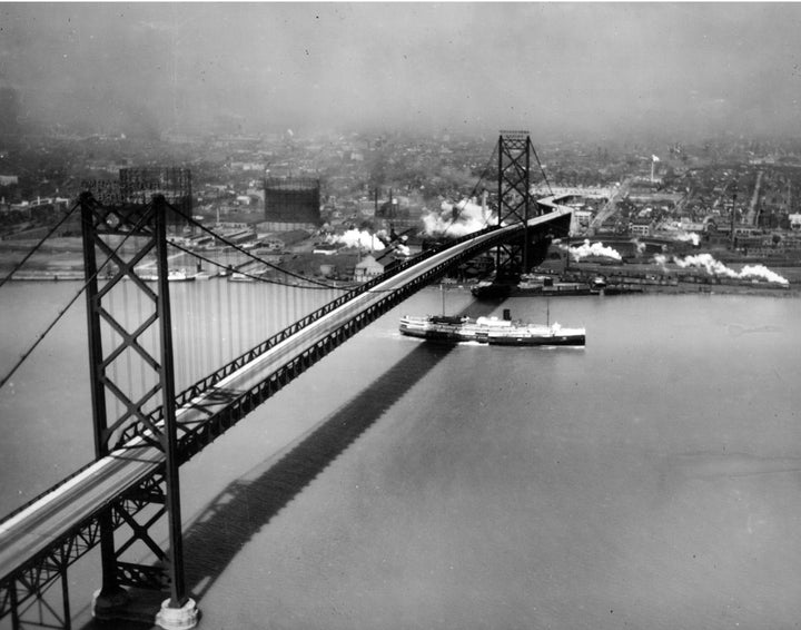 PHOTO PRINTS - AMBASSADOR BRIDGE 1931