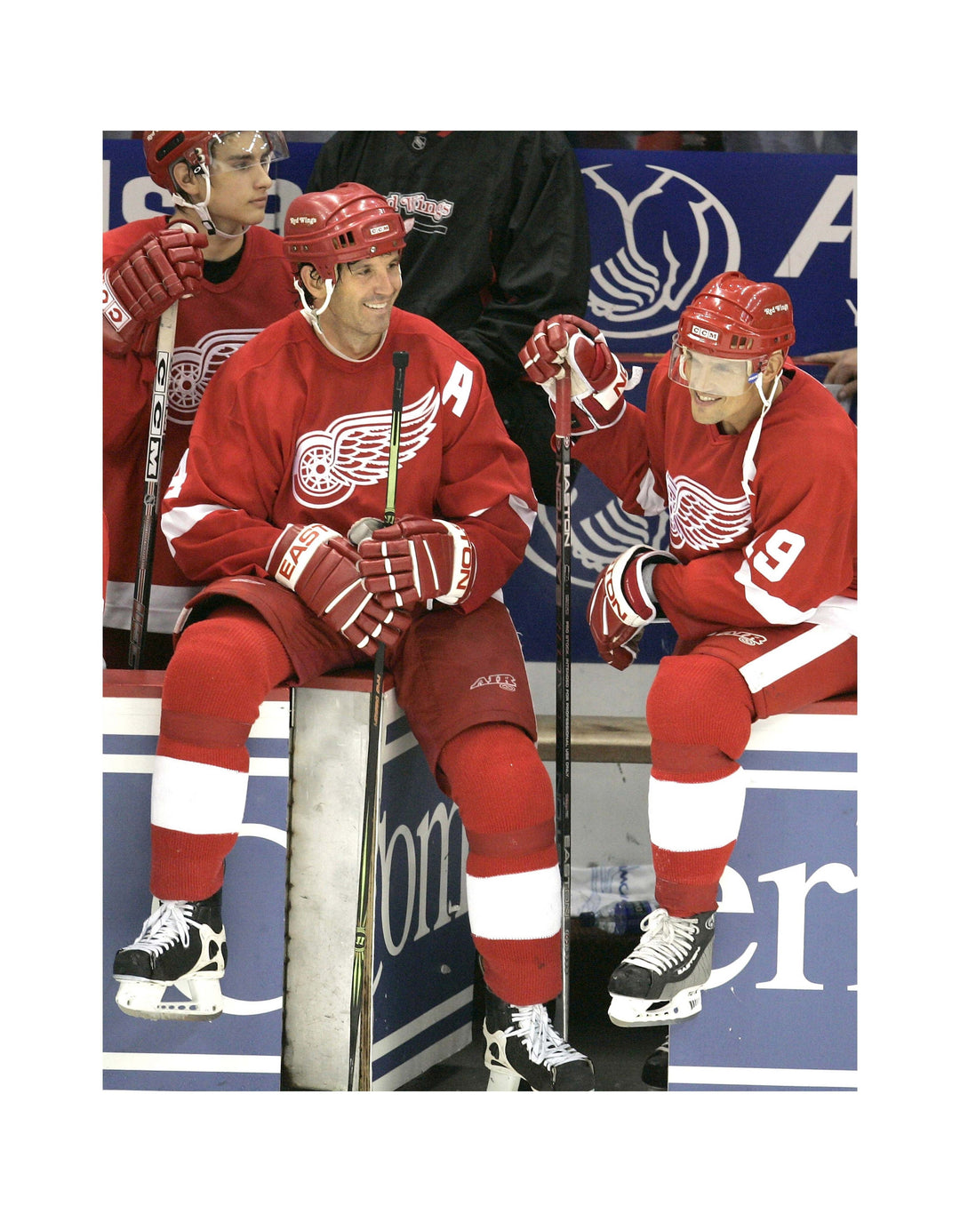 PHOTO PRINTS - BRENDAN SHANAHAN AND STEVE YZERMAN